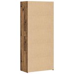 vidaXL Haut Armoire 2 Pièces Bois ancien 80 x 42 x 185 cm