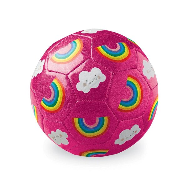 ballon de foot - arc-en-ciel