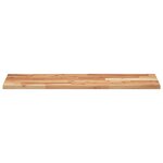 vidaXL Étagères flottantes 2 Pièces 80x30x2 cm acacia massif à l'huile