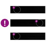 vidaXL Marches d'escalier 2 Pièces marron foncé 120x25x2 cm chêne massif