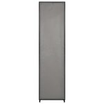 vidaXL Garde-robe avec 4 compartiments Gris 175x45x170 cm