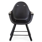 CHILDHOME Chaise haute de bébé 2-en-1 Evolu 2 Noir