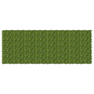 vidaXL Écran de balcon avec feuilles Vert et jaune 400 x 150 cm