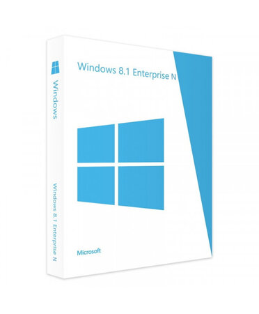 Microsoft Windows 8.1 Entreprise N (Enterprise N) - Clé licence à télécharger
