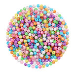 Perles pour enfant strass rondes 0 4 cm 273 pièces