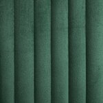 Vidaxl chaises de salle à manger 4 pièces vert velours
