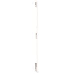 vidaXL Tête de lit murale Blanc 82 5x3x90 cm Bois massif de pin