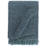 vidaXL Couverture en coton 125 x 150 cm Bleu indigo