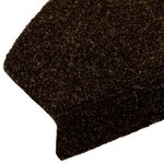 vidaXL Tapis d'escalier auto-adhésifs 15 Pièces Marron 80 x 24 5 x 3 5 cm
