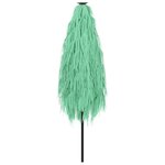 vidaXL Parasol de jardin avec mât en acier vert 268x268x226 cm