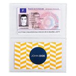 Etui De Protection Pour Carte Crédit Ou Carte De Visite Pvc Lisse 20/100e - Cristal - X 10 - Exacompta