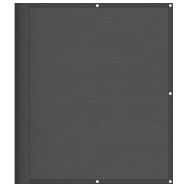vidaXL Écran de balcon anthracite 120x700 cm 100  polyester oxford