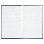 Registre 35x22 5cm 5x5 folioté 200 pages Noir EXACOMPTA