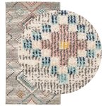 vidaXL Tapis ARBIZU intérieur extérieur design vintage 80x150 cm