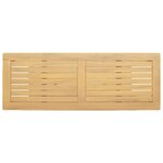 vidaXL Table console de jardin Acacia clair 110 x 40 x 75 cm
