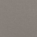 vidaXL Lit de jour avec matelas taupe 90x200 cm tissu