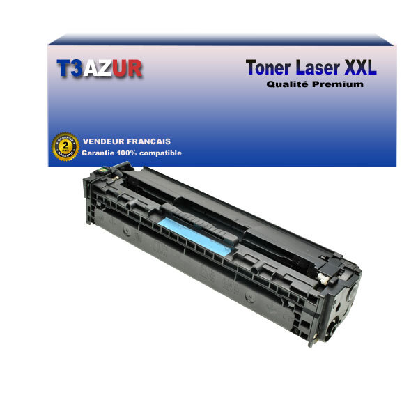 T3AZUR - Toner compatible avec Canon 718 pour Canon LBP-7210CDN  LBP-7600  LBP-7660CDN Jaune - 2 800p