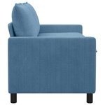 vidaXL Canapé Bleu 156 x 81 x 87 5 cm Tissu