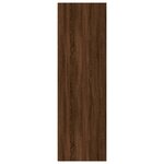 vidaXL Bibliothèque/Buffet Chêne marron 66x30x98 cm Bois d'ingénierie