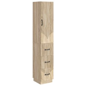 vidaXL Ensemble de Meubles 2 Pièces Chêne Sonoma 33 x 34 5 x 87 cm