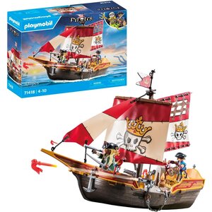 PLAYMOBIL 71418 - Chaloupe des pirates