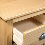 vidaXL Buffet Hill 46x35x80 cm Bois de pin solide