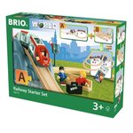 Brio World Circuit en 8 Voyageurs - Coffret complet 26 pieces - Circuit de train en bois - Ravensburger - Mixte des 3 ans - 33773