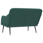 Banc banquette 110 x 76 x 80 cm tissu vert foncé 02_0010625