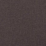 vidaXL Chaises à manger lot de 2 marron foncé tissu