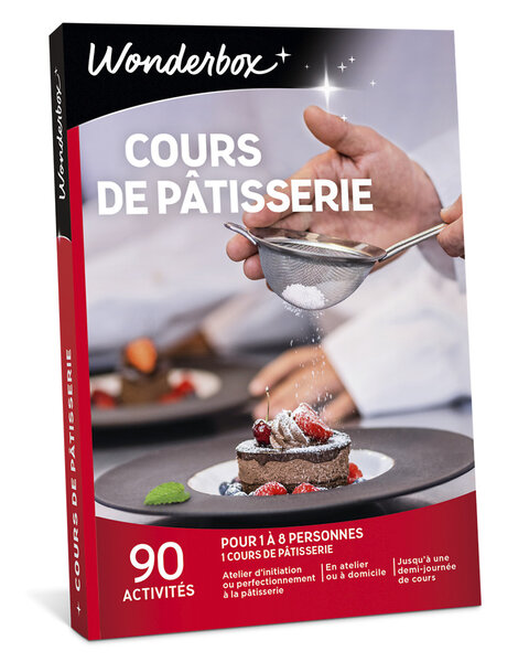 Coffret cadeau - WONDERBOX - Cours de pâtisserie