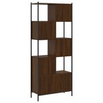 vidaXL Bibliothèque chêne marron 72x28x172 cm bois d'ingénierie