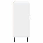 vidaXL Buffet Blanc 89 x 34 5 x 80 cm Bois d'ingénierie