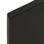 vidaXL Dessus de bureau marron foncé 60x40x2 cm bois chêne traité