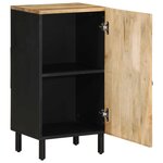 vidaXL Buffet 40x33 5x75 cm bois de manguier brut massif