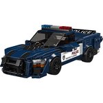 Mould King 27090 - Police-Shelby GT500 + Vitrine