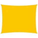 Vidaxl voile de parasol tissu oxford rectangulaire 2 5x3 5 m jaune