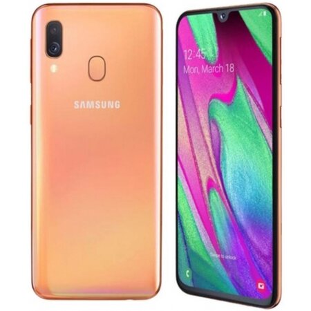 Samsung galaxy a40 dual sim - orange - 64 go - très bon état