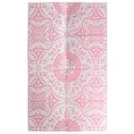 vidaXL Tapis d'extérieur ARAKIL rose 190x290 cm PP