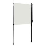 vidaXL Store roulant d'extérieur 120 x 270 cm Crème