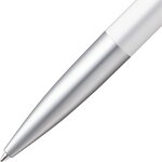 Stylo à bille rétractable NOTO Corps Plastique Pointe Moyenne white silver LAMY