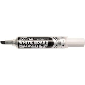 Marqueur Tableau Blanc MAXIFLO MWL6 Pointe Biseautée Large Noir PENTEL
