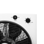Tristar ventilateur boîte ve-5858 30 w 30 cm blanc et noir