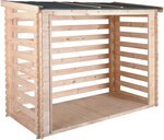Abri bûches avec plancher 3,5 stères Come