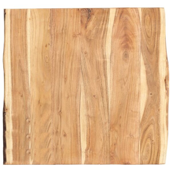vidaXL Dessus de table Bois d'acacia massif 58x(50-60)x3 8 cm