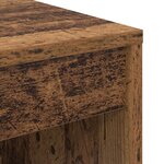 vidaXL Bureau d'écriture Bois ancien Bois d'ingénierie 100 x 40 x 76 cm