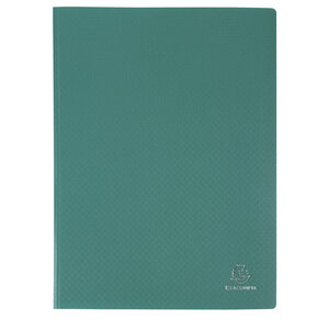 Protège-documents En Polypropylène Souple Opak 120 Vues - A4 - Vert Foncé - X 8 - Exacompta