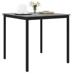 vidaXL Table de salle à manger / Table de repas Bois d'ingénierie