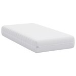 vidaXL Matelas Blanc 70 x 140 cm Polyester