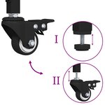 vidaXL Chariot de cuisine Bois Ancien 60 x 41 x 76 cm