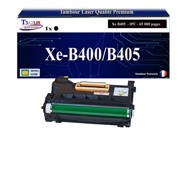 T3AZUR -Kit Tambour compatible avec Xerox VersaLink B400 B405 (101R00554) - Noir